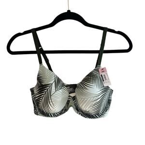 Kindly Palm Print Full Coverage T-Shirt Bra